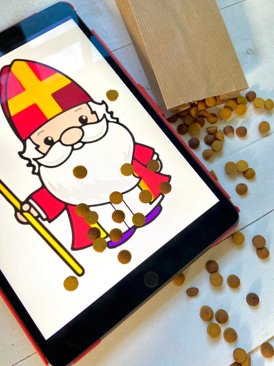 Puppernoten zijn als sinterklaar strooigoed.